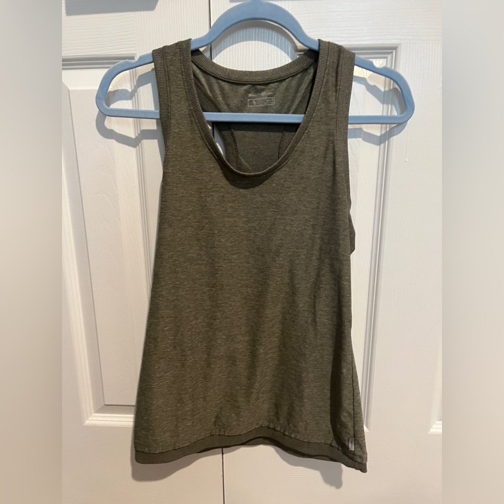 Eddie Bauer Racerback Dri Fit Tank Top - Green